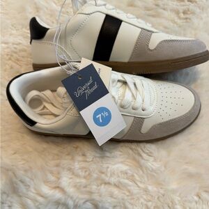 NWT Universal Thread White and Black Sneakers